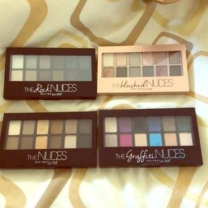 Maybelline the Nudes Eye Shadow Bundle (Set of 4)